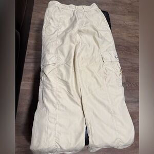 YoungLA Women's Cream Cargo Pants